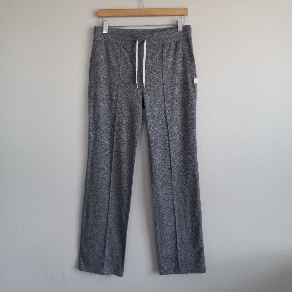 Vuori Halo Wideleg Flare DreamKnit Heather Grey M - Picture 16 of 16